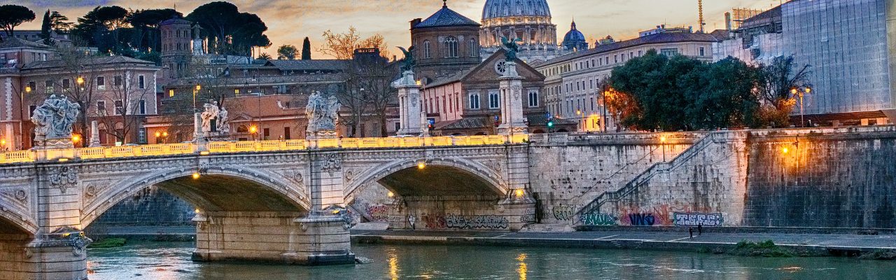 tiber bridge italy